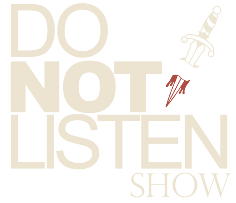 Do Not Listen Show dagger logo